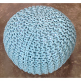 Plaited Pouf