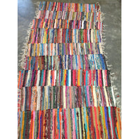 Cotton Chindi Multi Rug Mat 50 x 80 cm