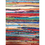 Cotton Chindi Multi Rug Mat 50 x 80 cm