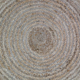 Jute Round Rug - 120 cm