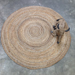 Jute Round Rug - 120 cm