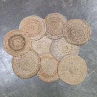 Jute Round Table Mats