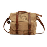 Canvas Bag-U.S.A. Satchel Bag