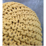 Plaited Pouf